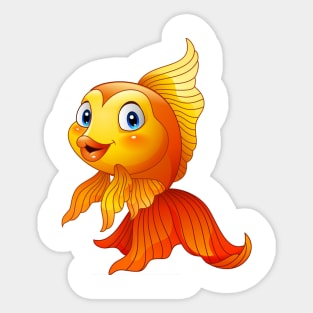 goldfish Sticker